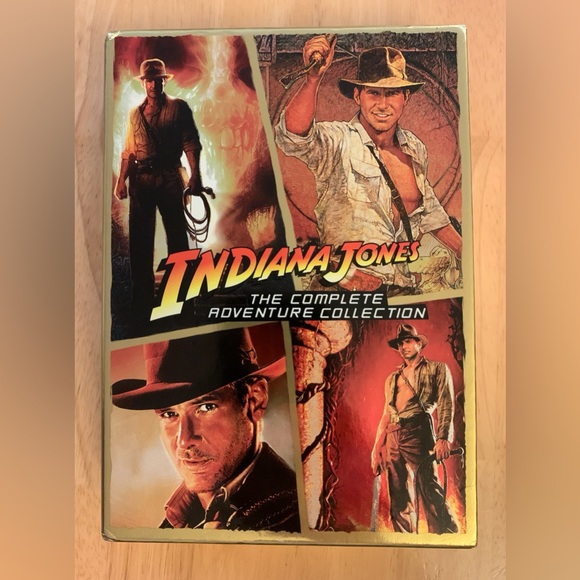 🔥BOGO // Indiana Jones The Complete Adventure Collection DVD Set (4 films) - Picture 1 of 10
